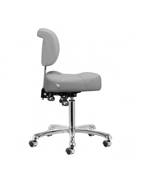 Giovanni podiatry stool 1005 grey