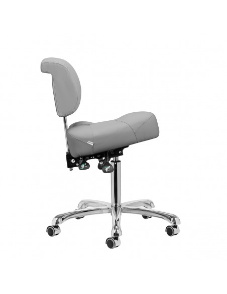 Giovanni podiatry stool 1005 grey