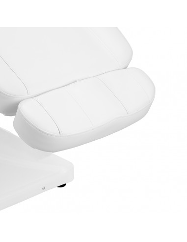 Electric cosmetic chair SILLON Luxury 3 motors white foot control