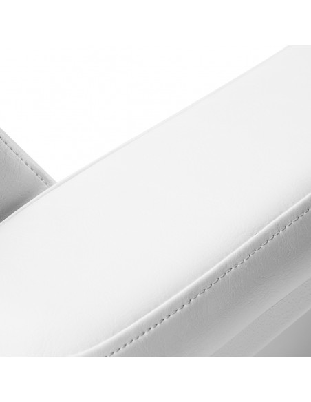 Electric cosmetic chair SILLON Luxury 3 motors white foot control