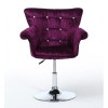 Purple chair for beauty salon ireland. Purple chair for nail salon Ireland. Chair Black BFHC804
