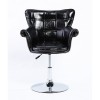 Glamourous Black leather Beauty chair. Beauty Chair Black BFHC804B