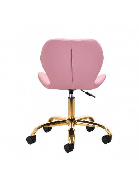 Cosmetic stool QS-06G pink