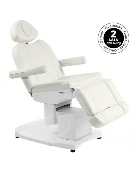 Electric cosmetic chair azzurro 708a 4 strong. white