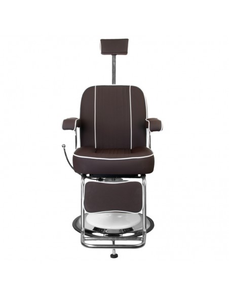 Gabbiano amadeo brown barber chair