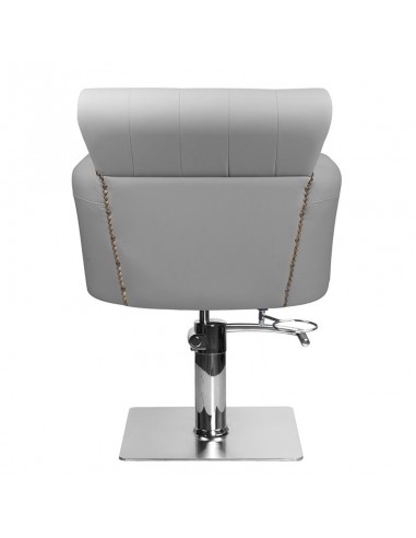 Hair system barber chair ber 8541 gray