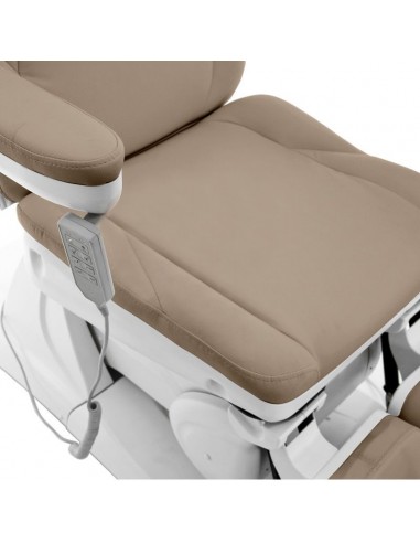 Electric cosmetic chair azzurro 870s pedi 3 strong cappuccino