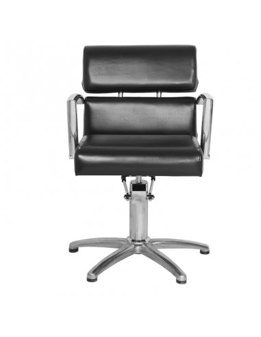 Gabbiano black hairdressing chair in Brussels