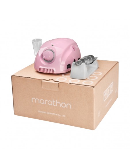 Saeyang Marathon 3 Champion Nail Drill Machine Pink + H200