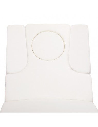 Spa cosmetic couch azzurro 815b in shiny white