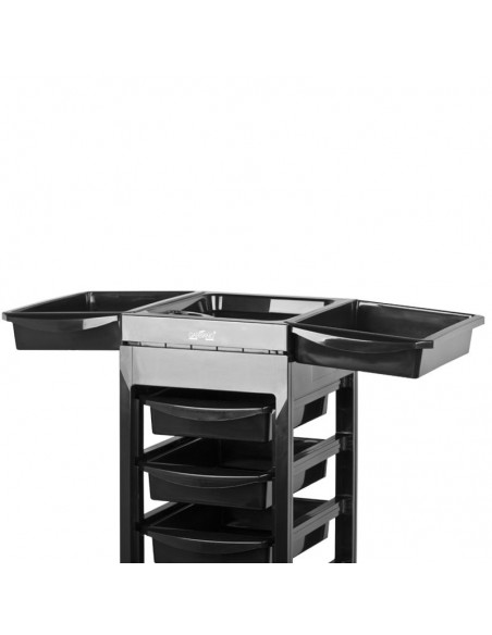 Gabbiano hairdressing trolley 048A black