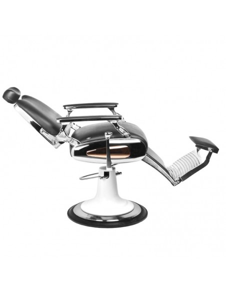 Gabbiano black moto style barber chair