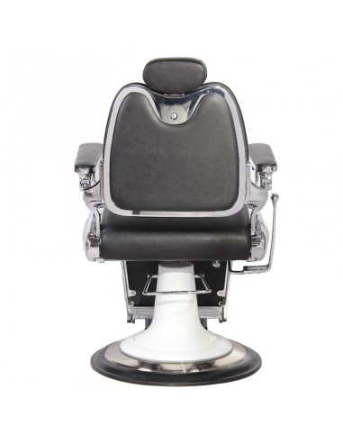 Gabbiano black moto style barber chair