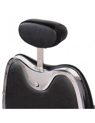 Gabbiano black moto style barber chair