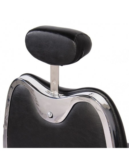 Gabbiano black moto style barber chair