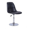 Black Swivel Chairs for beauty salons. Beautiful black swivel chairs Ireland. Bella furniture Ireland Black Chair BFHC1801N