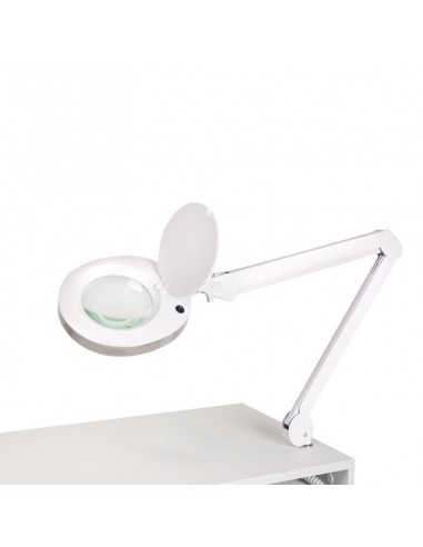 Inox tube magnifier lamp holder