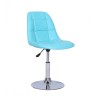 Turquoise Swivel Chairs for beauty salons. Beautiful turquoise swivel chairs Ireland. Bella furniture Ireland Turquoise Chair BF