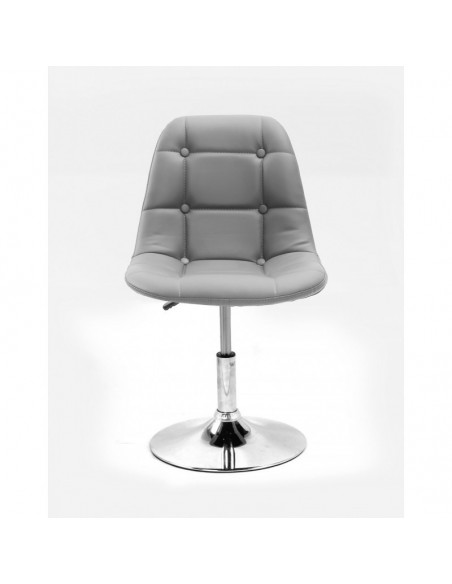 Grey Swivel Chairs for beauty salons. Beautiful grey swivel chairs Ireland. Bella furniture Ireland Grey Chair BFHC1801N