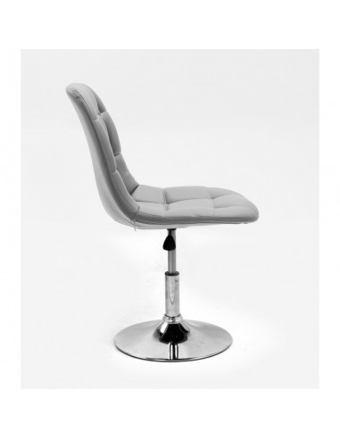 Grey Swivel Chairs for beauty salons. Beautiful grey swivel chairs Ireland. Bella furniture Ireland Grey Chair BFHC1801N