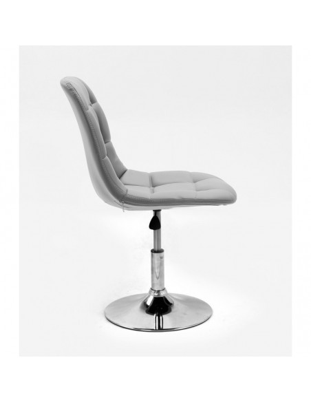 Grey Swivel Chairs for beauty salons. Beautiful grey swivel chairs Ireland. Bella furniture Ireland Grey Chair BFHC1801N