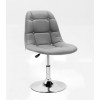 Grey Swivel Chairs for beauty salons. Beautiful grey swivel chairs Ireland. Bella furniture Ireland Grey Chair BFHC1801N