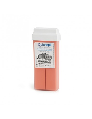 Quickepil depilatory wax roll dew rose 110g
