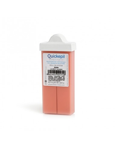 Quickepil facial depilatory wax, narrow roll, rose 110g