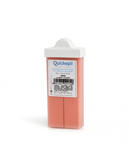 Quickepil facial depilatory wax, narrow roll, rose 110g