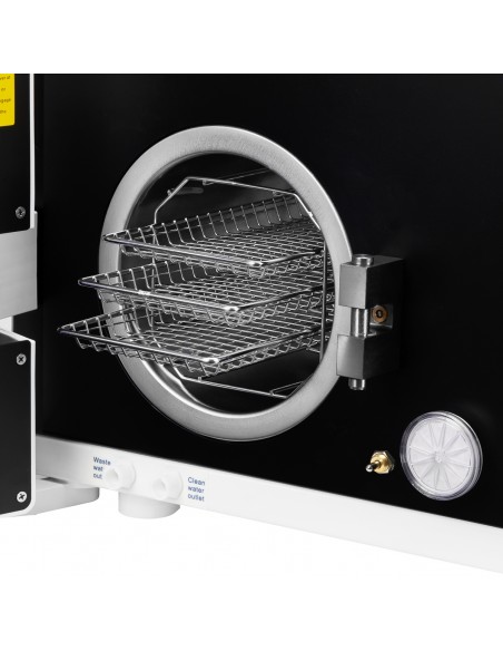 Lafomed autoclave premium line lfss08aa lcd with 8l class b medical printer