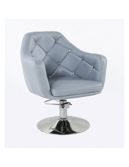 Grey Hydraulic chair for beauty salon. Grey Hydraulic chairs for hairdresser BFHC8517H