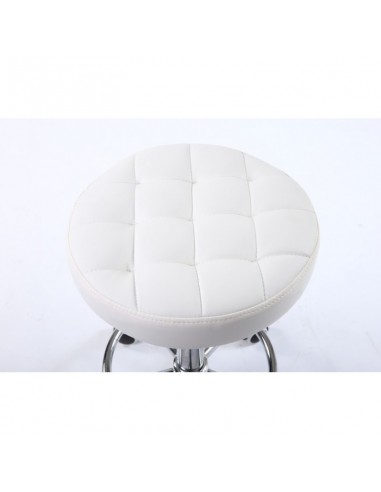 White Stools for beauty salons. White Stools for hairdresser. Salon stools Ireland. Stool White BFHC635