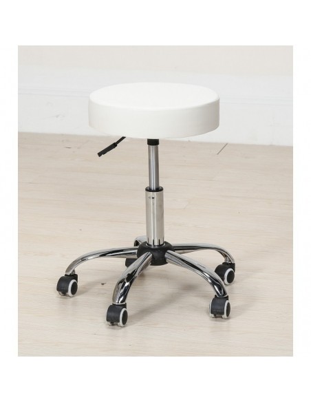 White Stools for sale Ireland. Salon Stool White BFHC1102