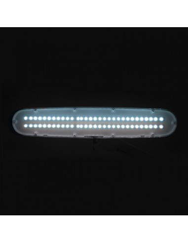 Elegant LED workshop lamp 801 l with a vice reg. white light intensity