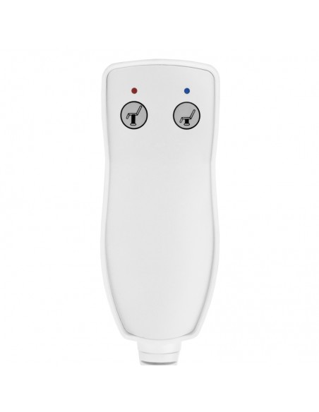 Electric bed massage azzurro 336 1 force. White