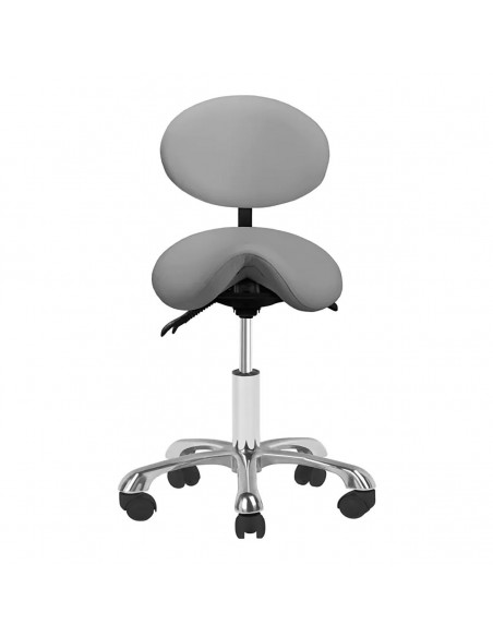 Cosmetic stool 1025 gray giovanni