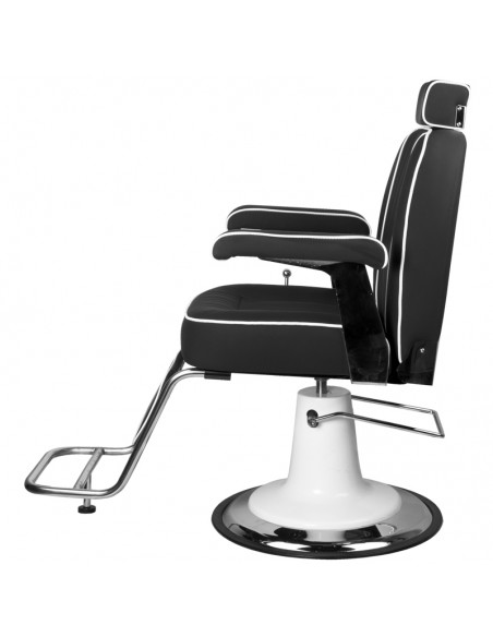 Gabbiano amadeo black barber chair
