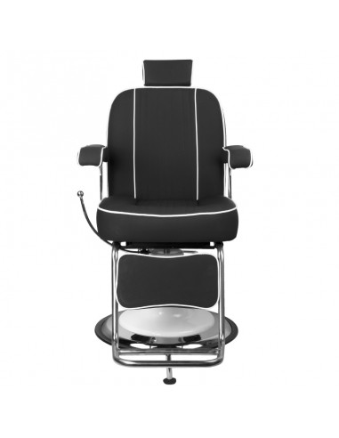 Gabbiano amadeo black barber chair
