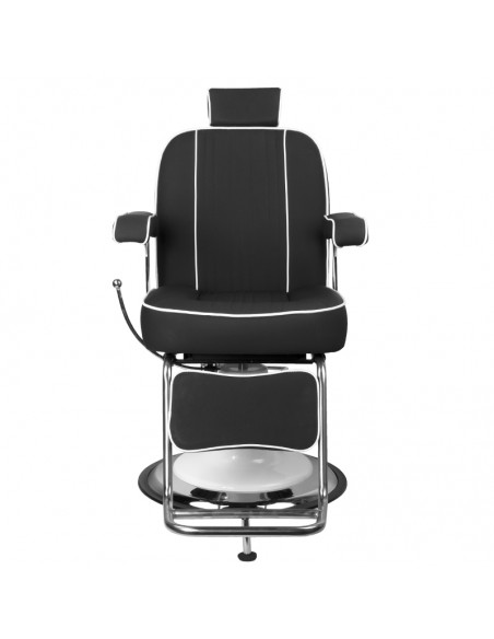 Gabbiano amadeo black barber chair