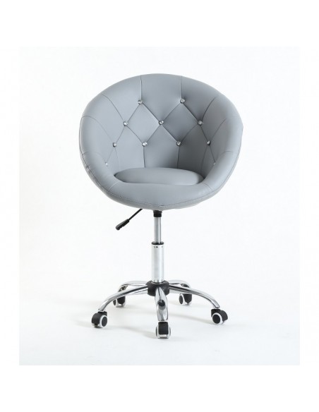 Chair on wheels grey BFHC8516CK