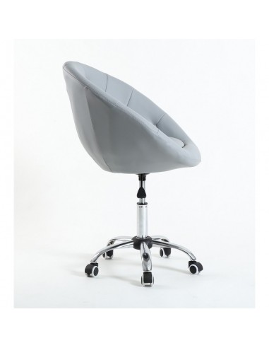 Chair on wheels grey BFHC8516CK