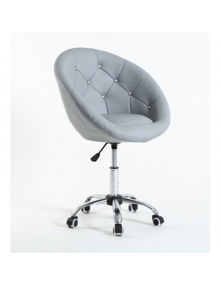Chair on wheels grey BFHC8516CK