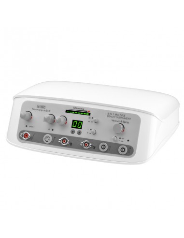 Elegante 1897 device 5in1 micro + vacuum + darsonval + ultrasounds + spray