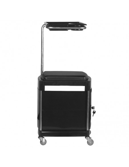 Helper - 23 plus black pedicure stool