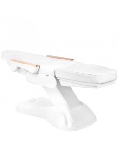 Electric cosmetic chair lux 273b + stool 304 white