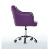 Chair on wheels purple BFHC830K