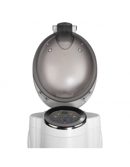 Gabbiano white standing hairdressing sauna with active ozone