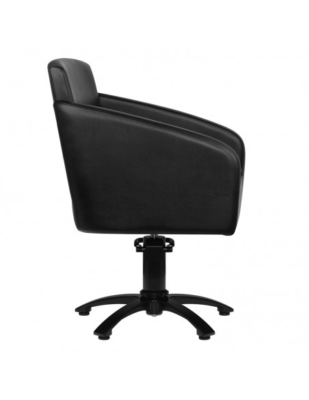 Gabbiano black bergen barber chair