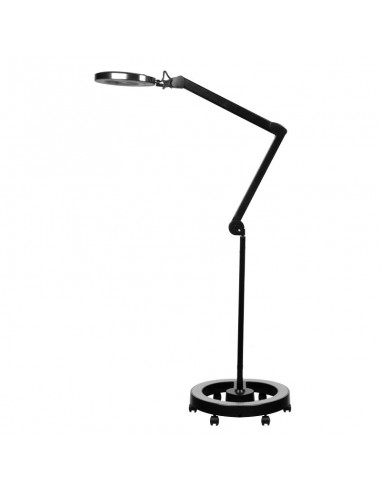 Elegante 6025 60 LED SMD 5D Black magnifier lamp with a tripod