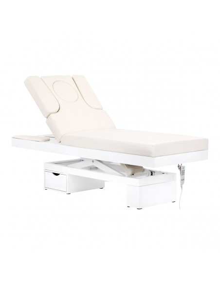 Spa cosmetic bed azzurro 815b glowing white heated